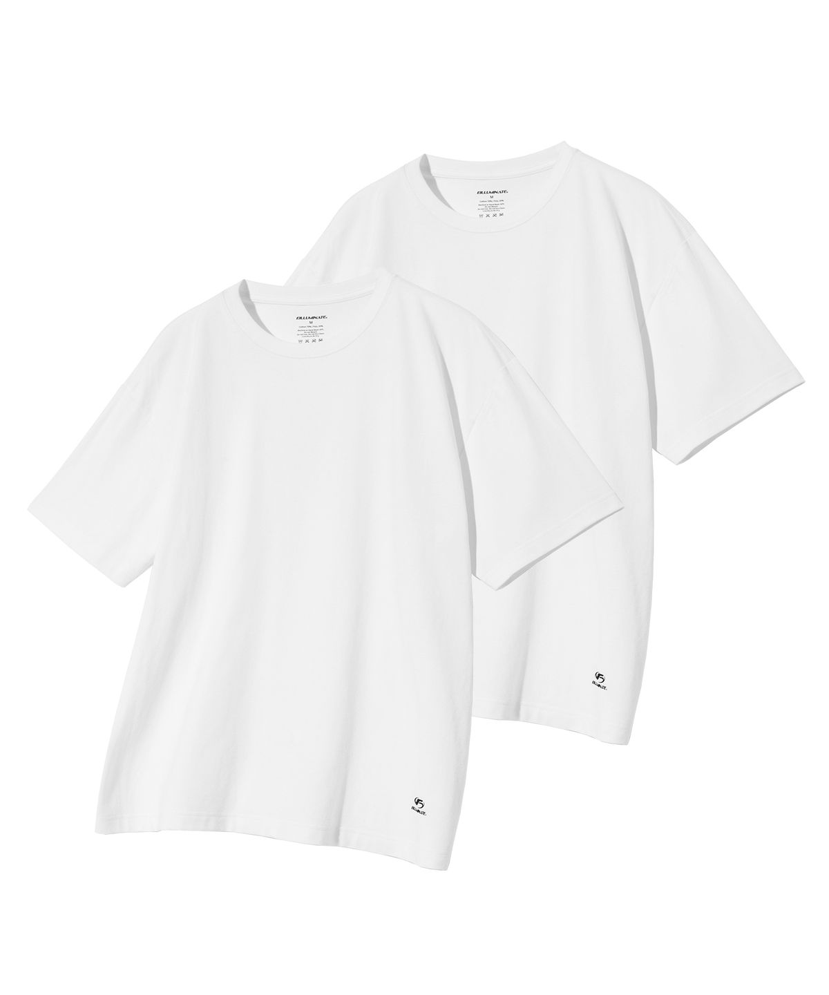 필루미네이트(FILLUMINATE) 베이직 심볼 로고 티셔츠-2 Color