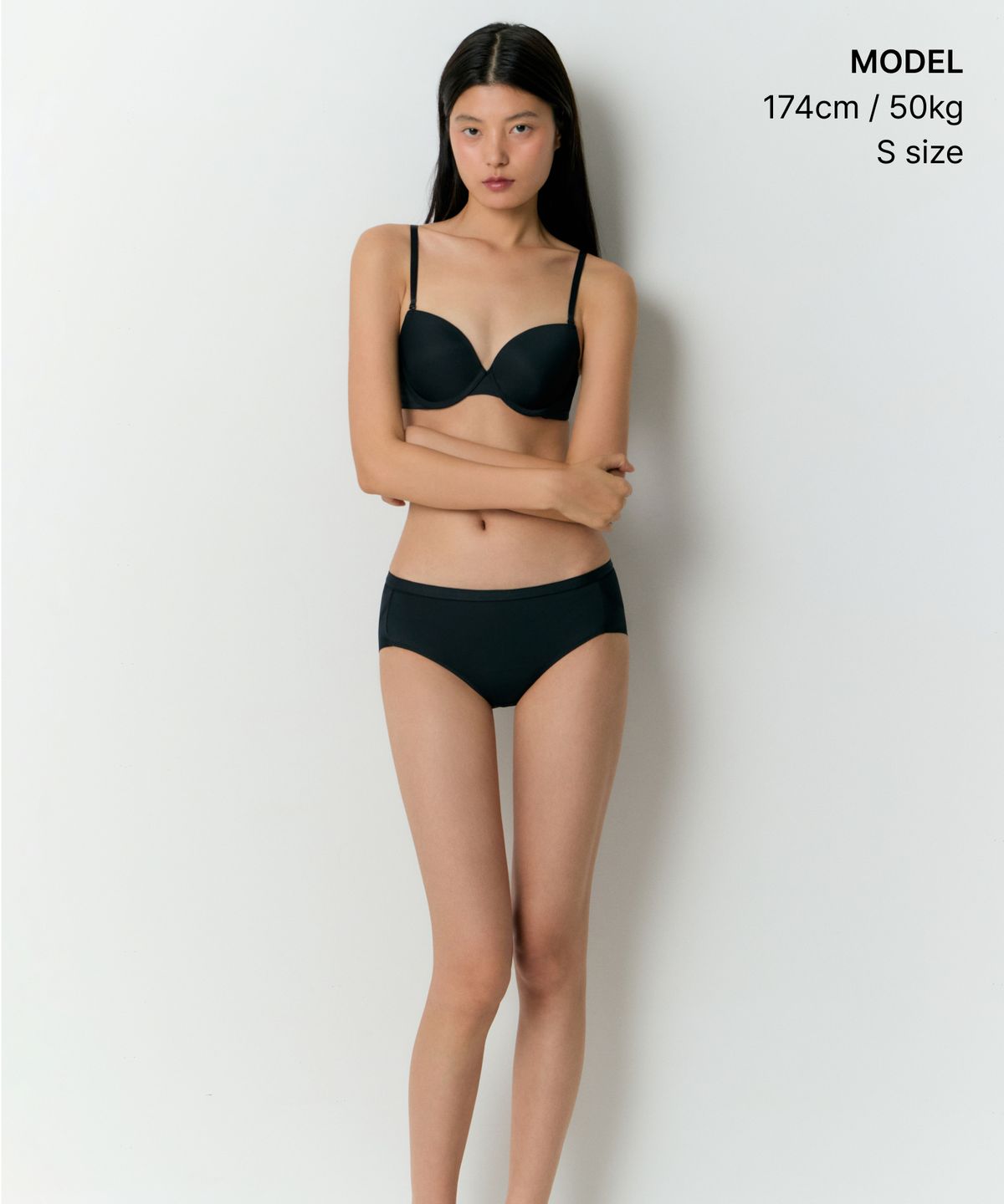 무신사 스탠다드 우먼(MUSINSA STANDARD WOMAN) 우먼즈 베이식 와이어 브라 [블랙]