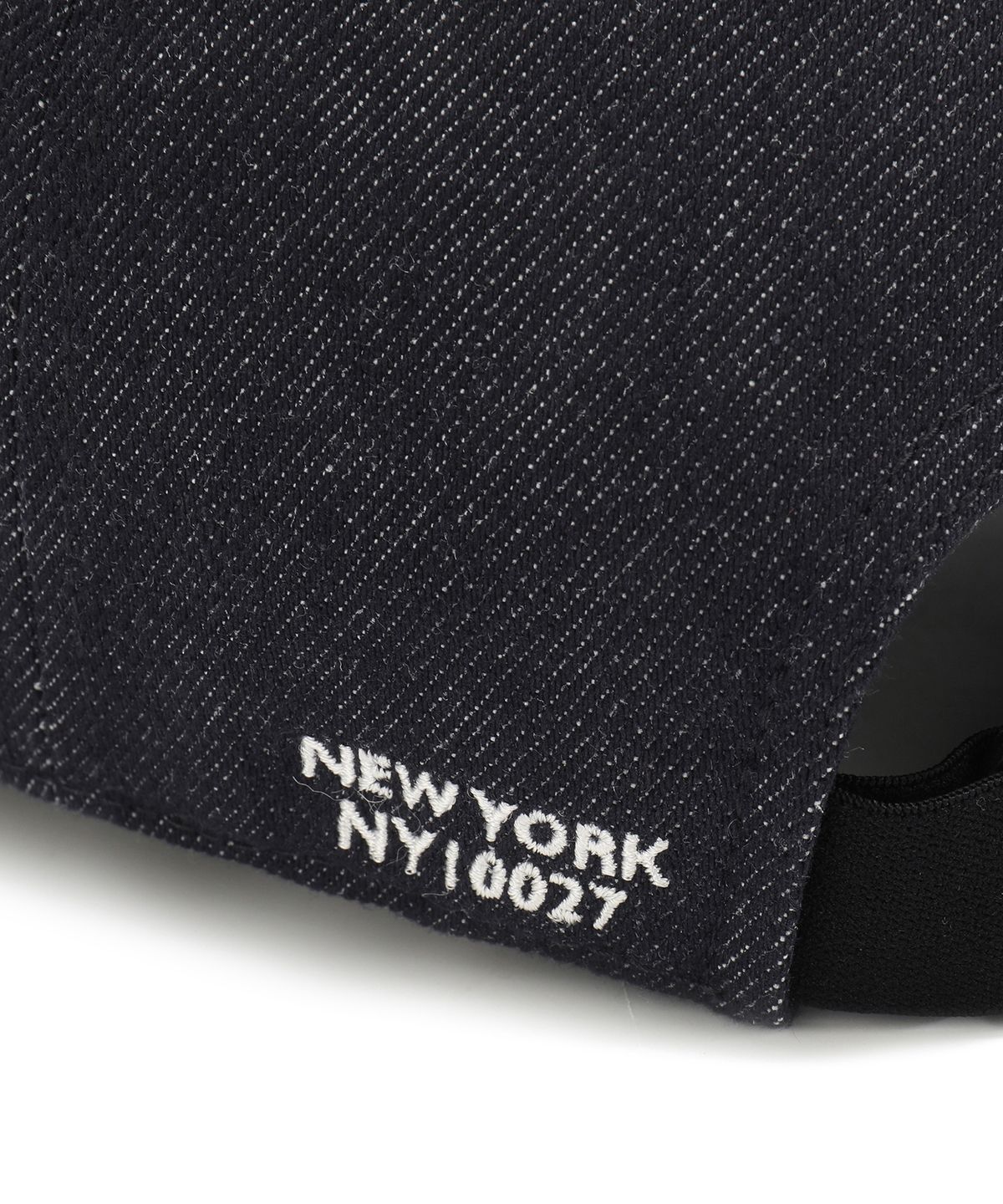 컬럼비아 유니버시티(COLUMBIA UNIVERSITY) NY10027 LOGO DENIM BALL CAP 인디고데님