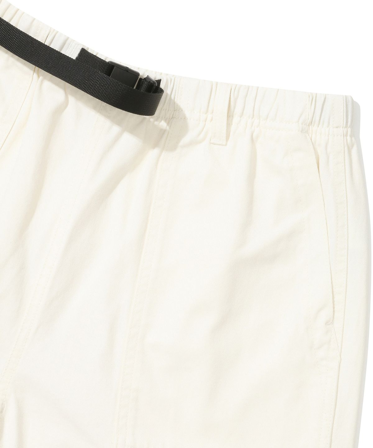 컬럼비아 유니버시티(COLUMBIA UNIVERSITY) SL-LABEL BELTED COTTON SHORTS PANTS 아이보리