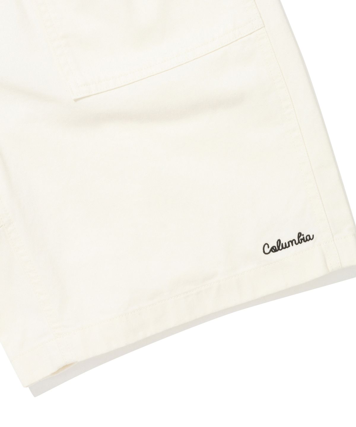 컬럼비아 유니버시티(COLUMBIA UNIVERSITY) SL-LABEL BELTED COTTON SHORTS PANTS 아이보리