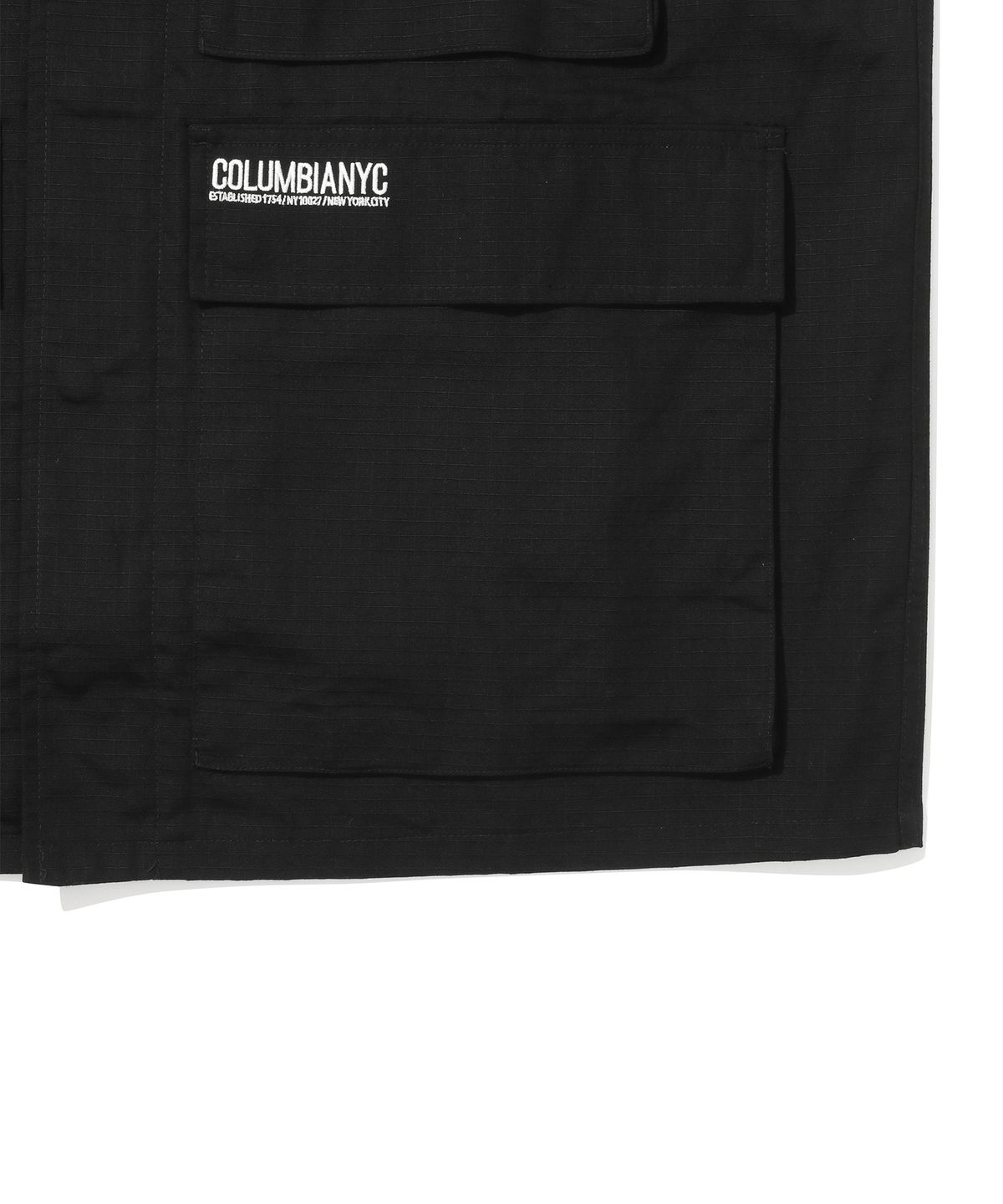 컬럼비아 유니버시티(COLUMBIA UNIVERSITY) NYC BLACKSERIES UTILITY S/S SHIRTS JACKET 블랙