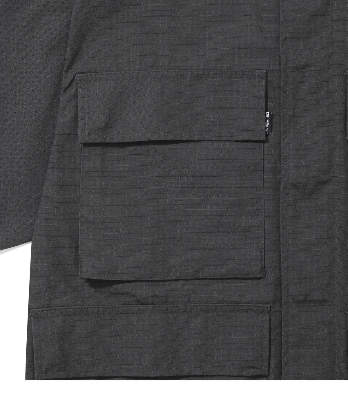 컬럼비아 유니버시티(COLUMBIA UNIVERSITY) NYC BLACKSERIES UTILITY S/S SHIRTS JACKET 차콜