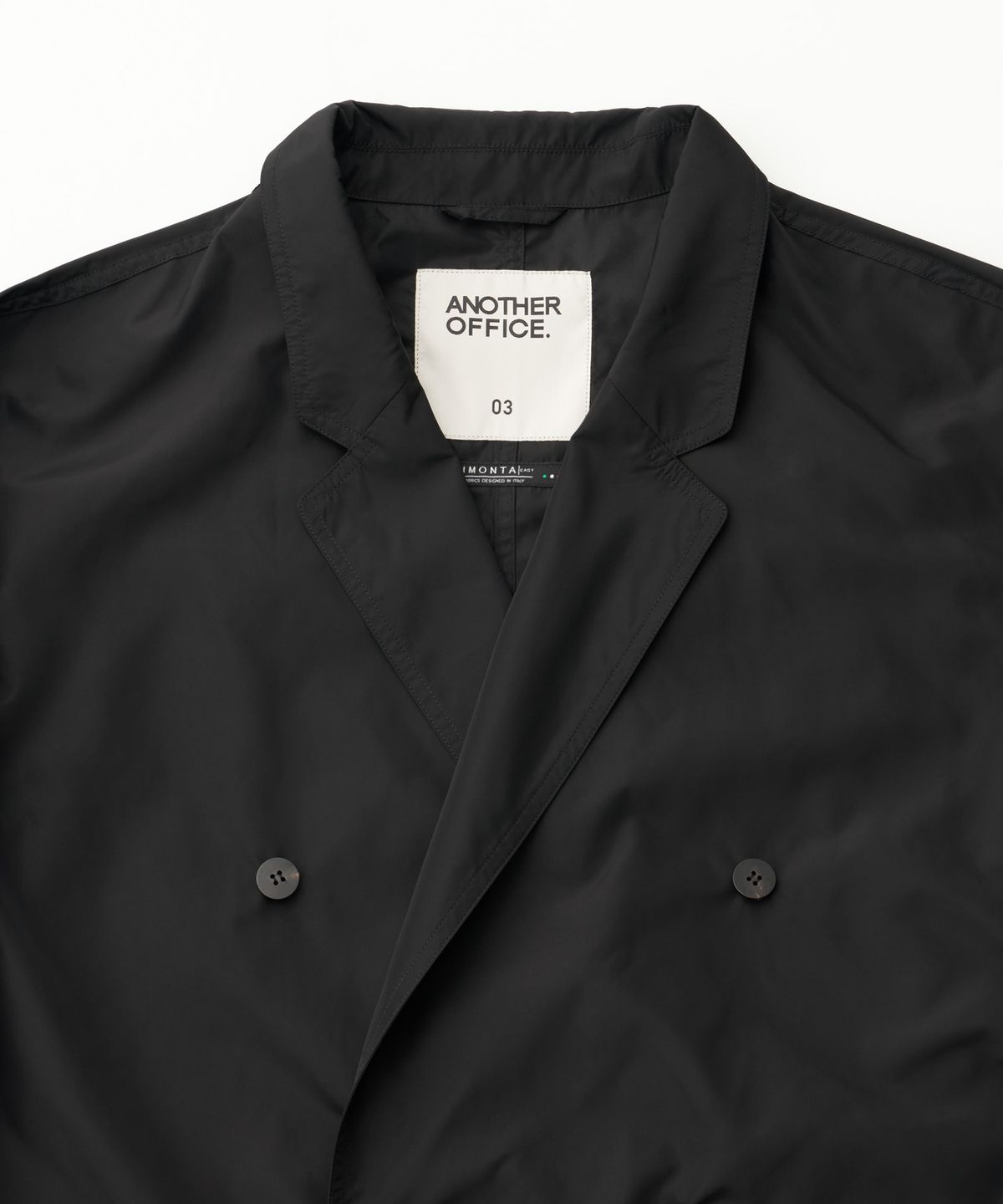어나더 오피스(ANOTHER OFFICE) Plenty Shop Coat (Almost Black)