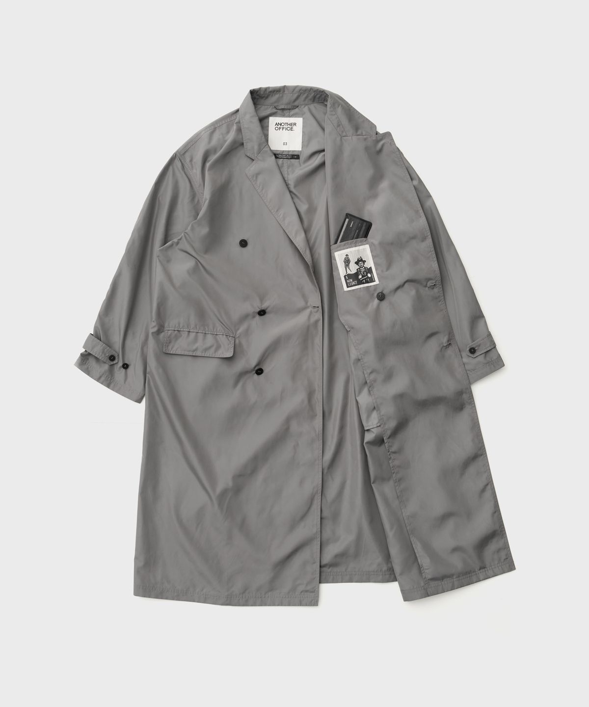 어나더 오피스(ANOTHER OFFICE) Plenty Shop Coat (Concrete)