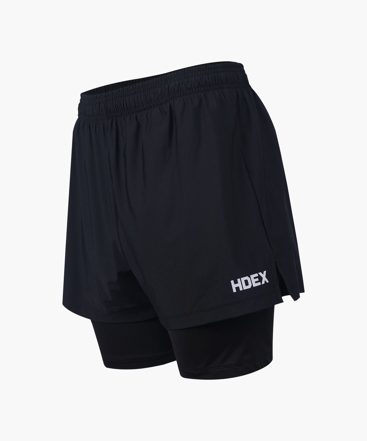 에이치덱스(HDEX) 우먼스 액티브 투인원 쇼츠 (Black)