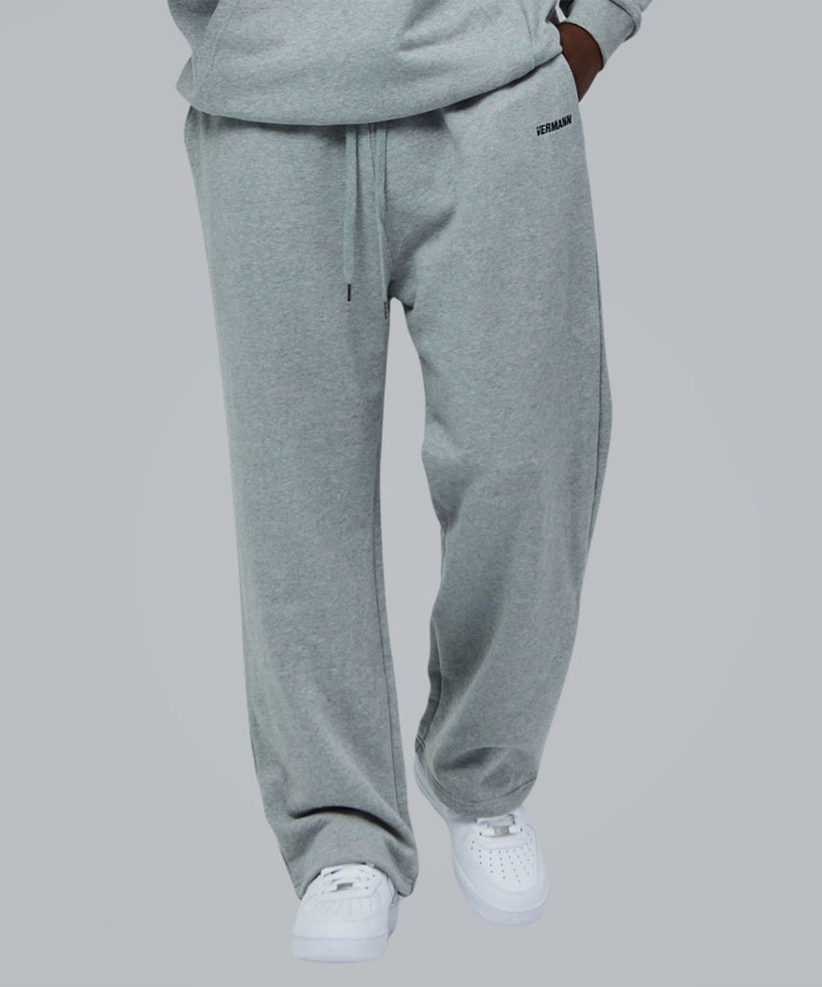 베르만 어패럴(VERMANN APPAREL) SIMPLE LOGO 와이드 팬츠