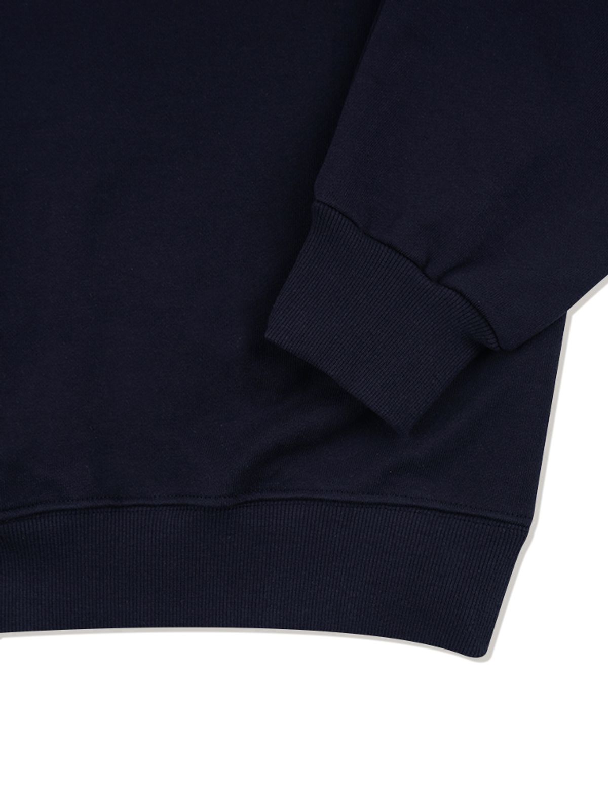 라 메종 스튜디오(LA MAISON STUDIO) UNISEX 카고포켓 DISPLACE 로고 맨투맨 네이비(FCE1TS101M)