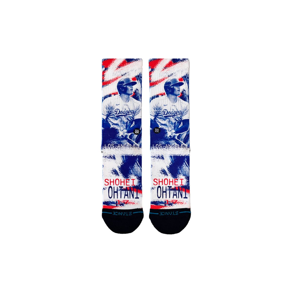 스탠스(STANCE) [MEN] [오타니 쇼헤이 선수] MLB X STANCE 스트라이커 크루 STC-A556A24SO2-BLU