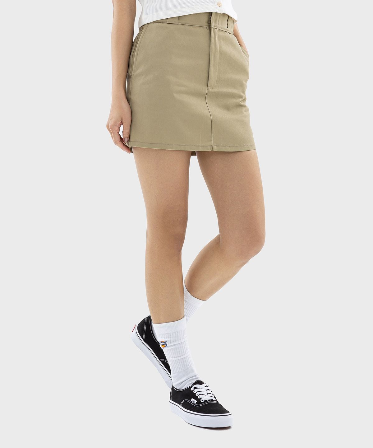 디키즈(DICKIES) 우먼스 874 스커트 Khaki