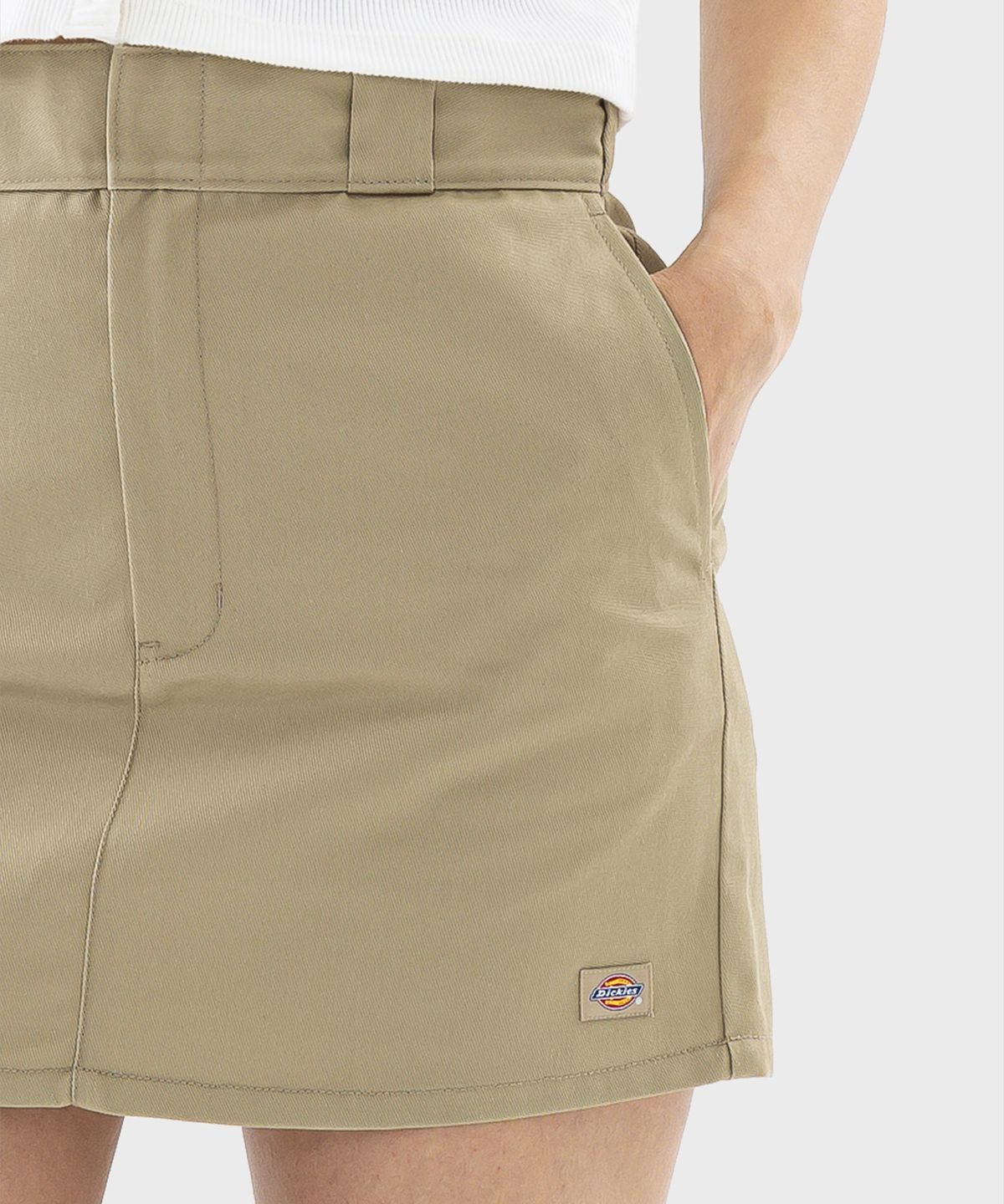 디키즈(DICKIES) 우먼스 874 스커트 Khaki