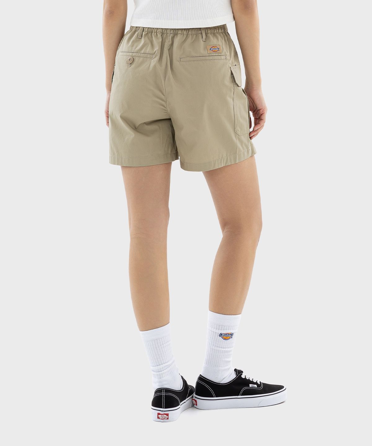 디키즈(DICKIES) 우먼스 릴렉스핏 스커트 팬츠 Dessert Sand