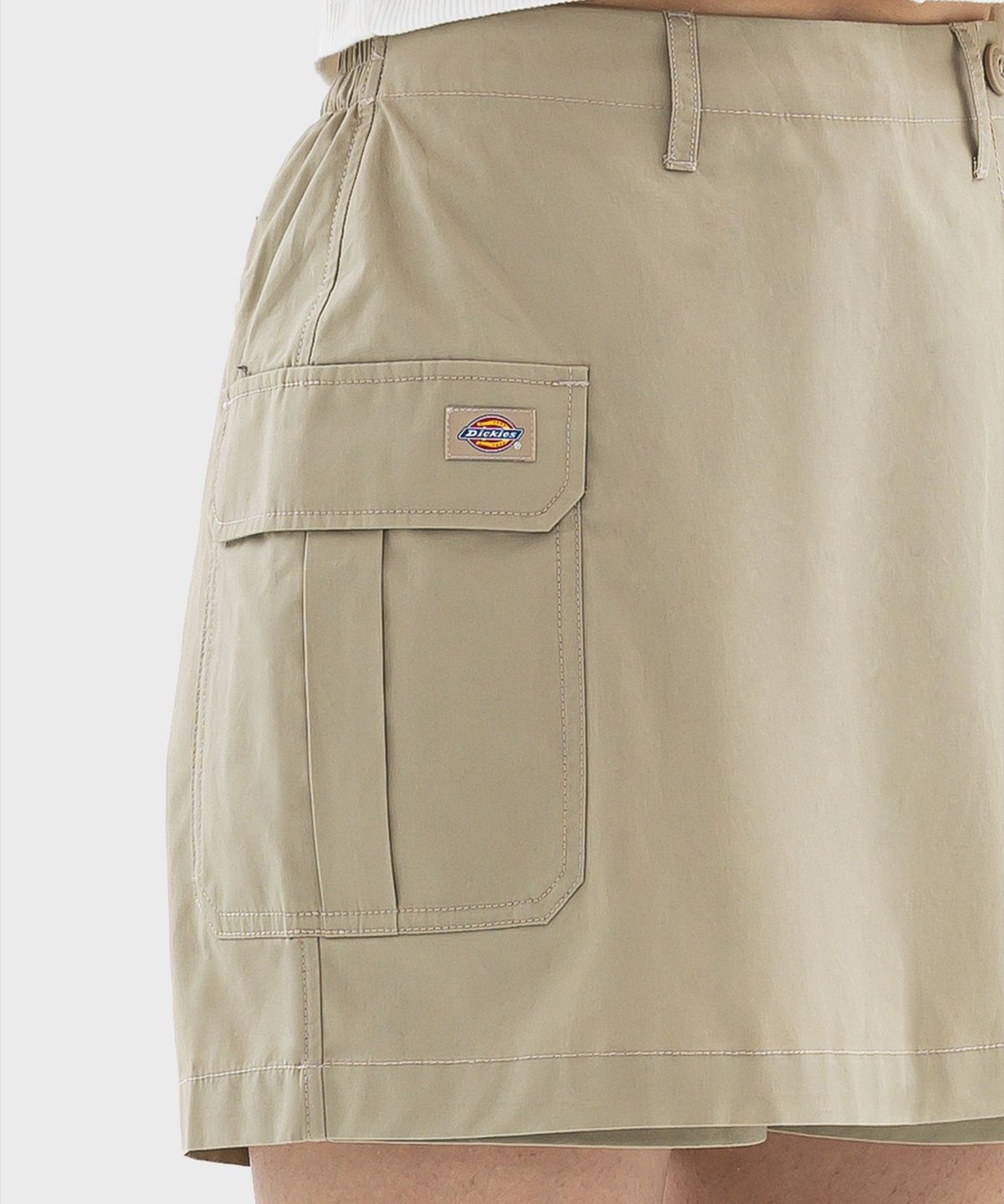 디키즈(DICKIES) 우먼스 릴렉스핏 스커트 팬츠 Dessert Sand
