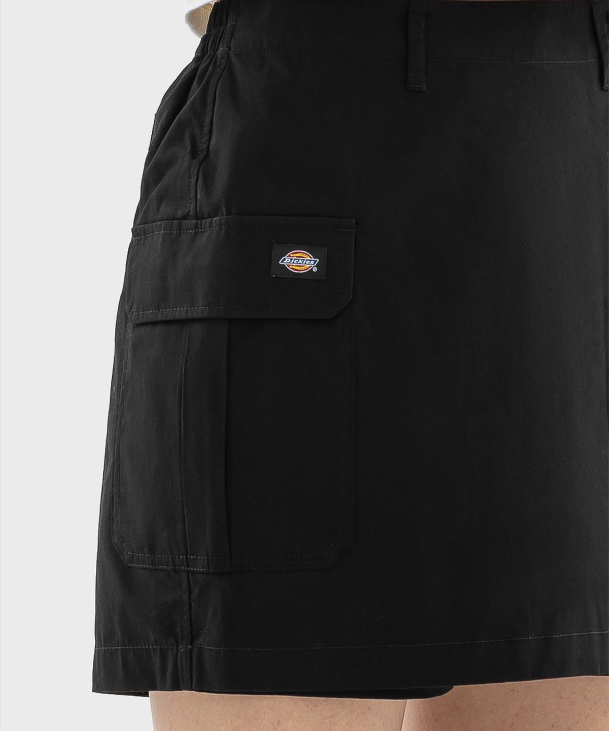 디키즈(DICKIES) 우먼스 릴렉스핏 스커트 팬츠 Black