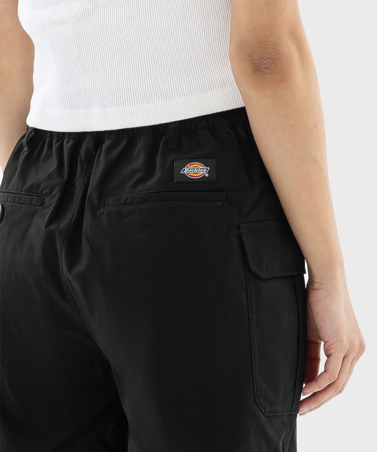 디키즈(DICKIES) 우먼스 릴렉스핏 스커트 팬츠 Black