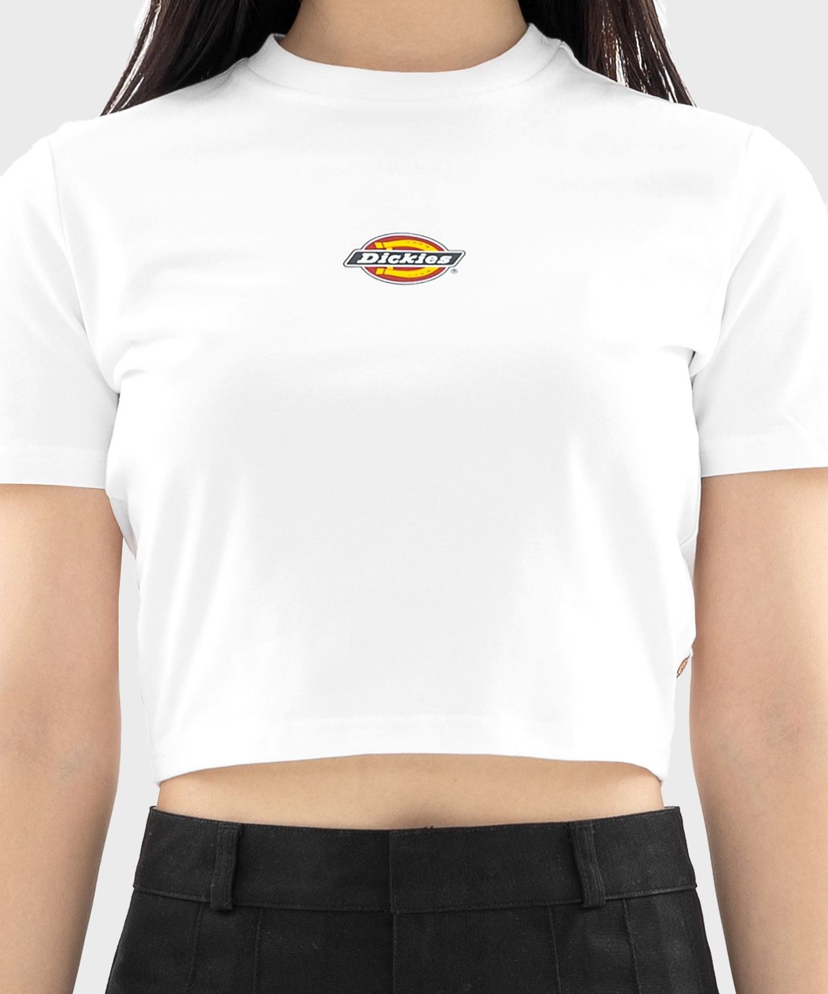 디키즈(DICKIES) 우먼스 메이플 벨리 크롭티 White