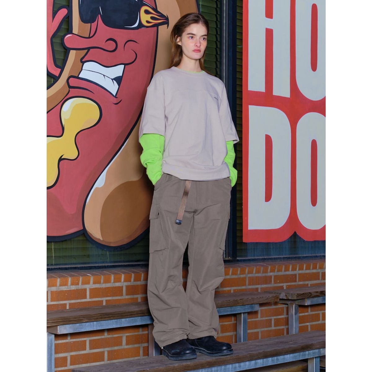 샌드 사운드(SAND SOUND) SetUp Cargo Pants  Khaki