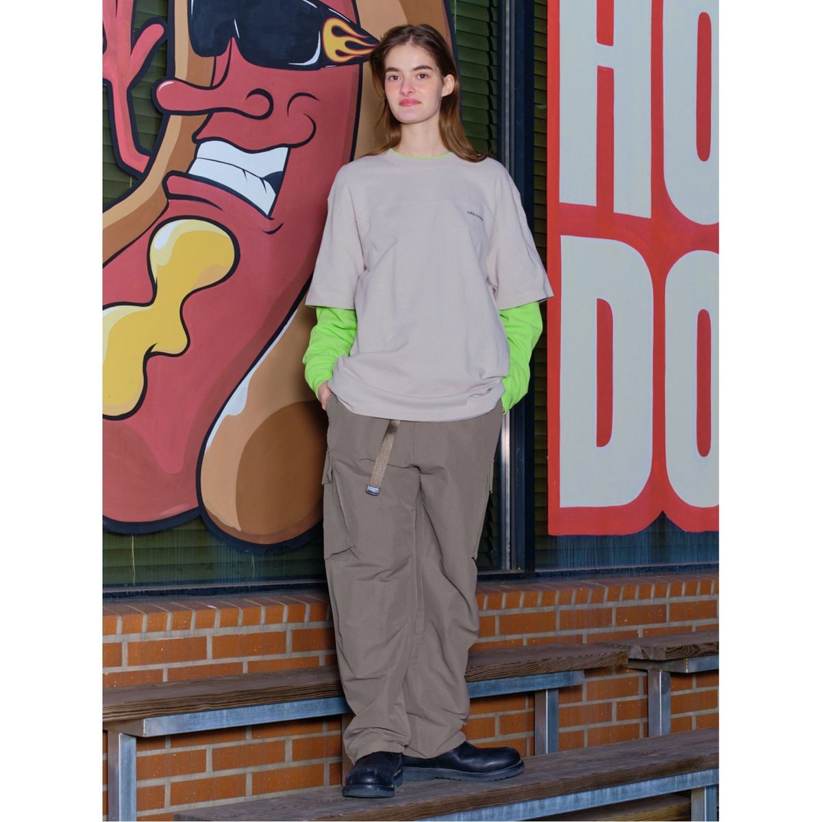 샌드 사운드(SAND SOUND) SetUp Cargo Pants  Khaki