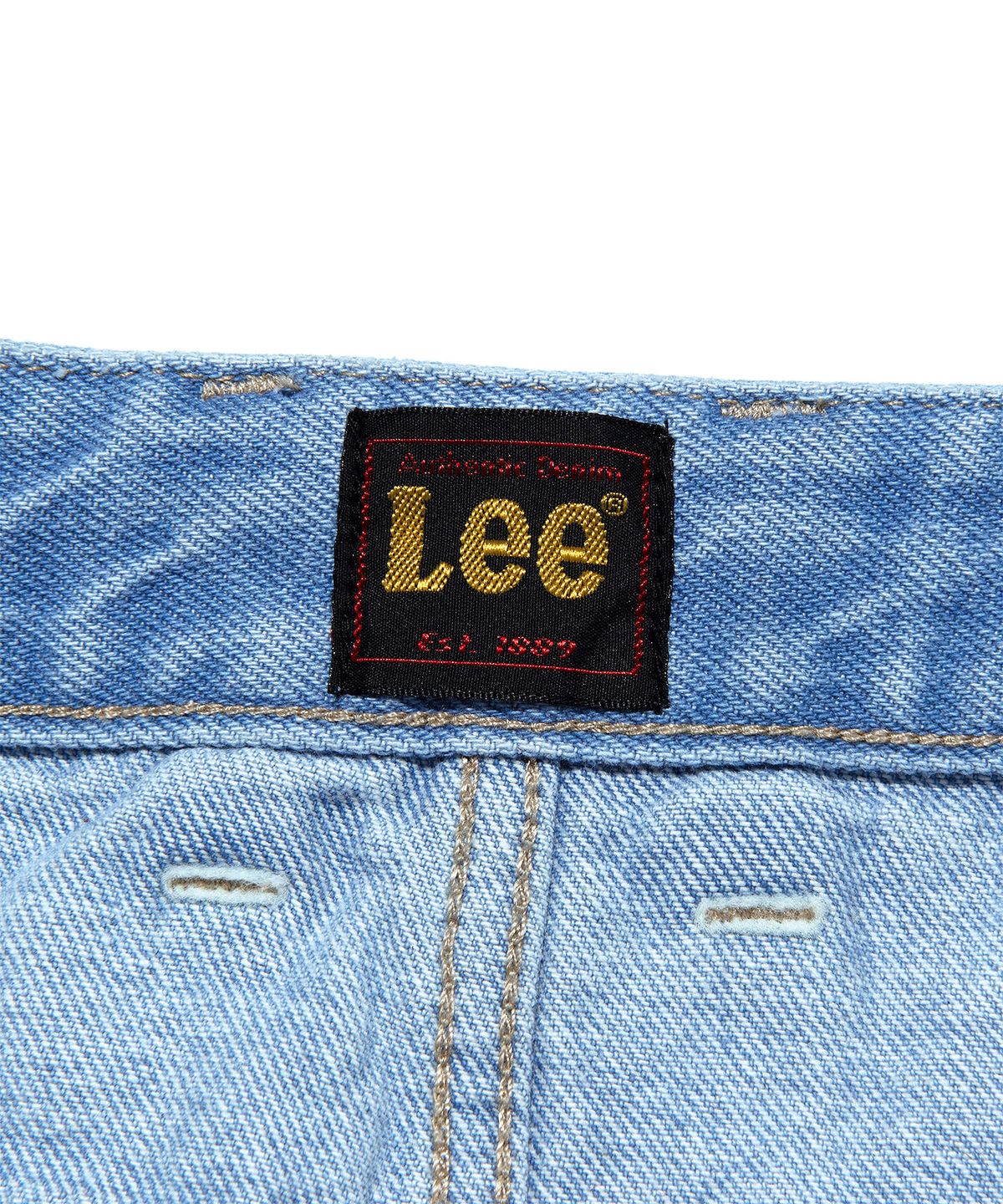 리(LEE) 우먼 로우 데님 미니 스커트 인디고 미듐