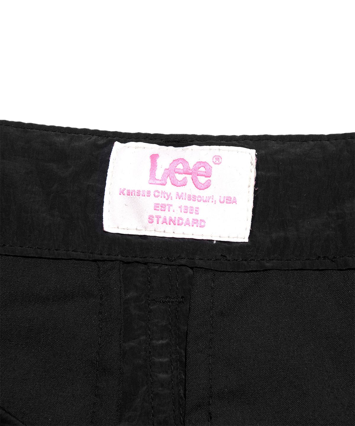 리(LEE) 우먼 포켓 미니 스커트 블랙