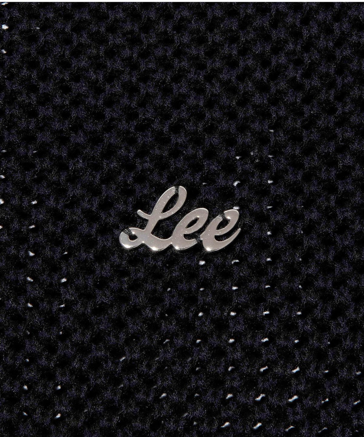 리(LEE) 우먼 카라 스카시 가디건 블랙