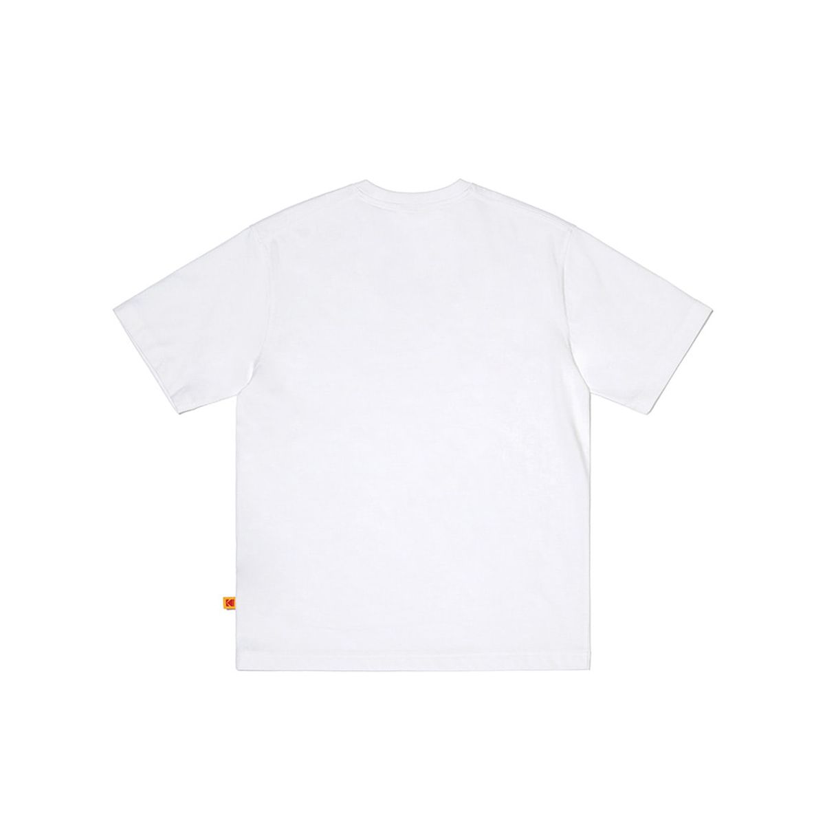 코닥(KODAK) 빅로고 에어로쿨 레귤러핏 반팔티셔츠 IVORY