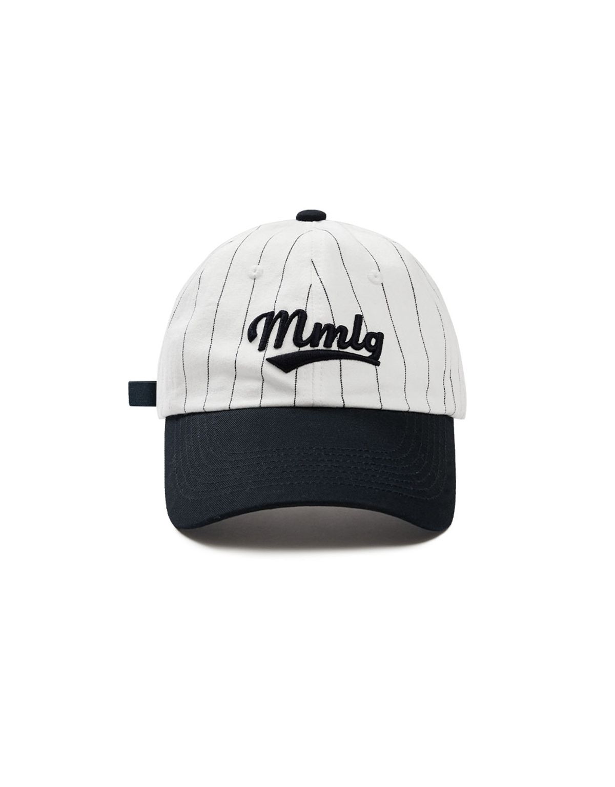 엠엠엘지(MMLG) [Mmlg] STRIPE BALLCAP (WHITE / NAVY)