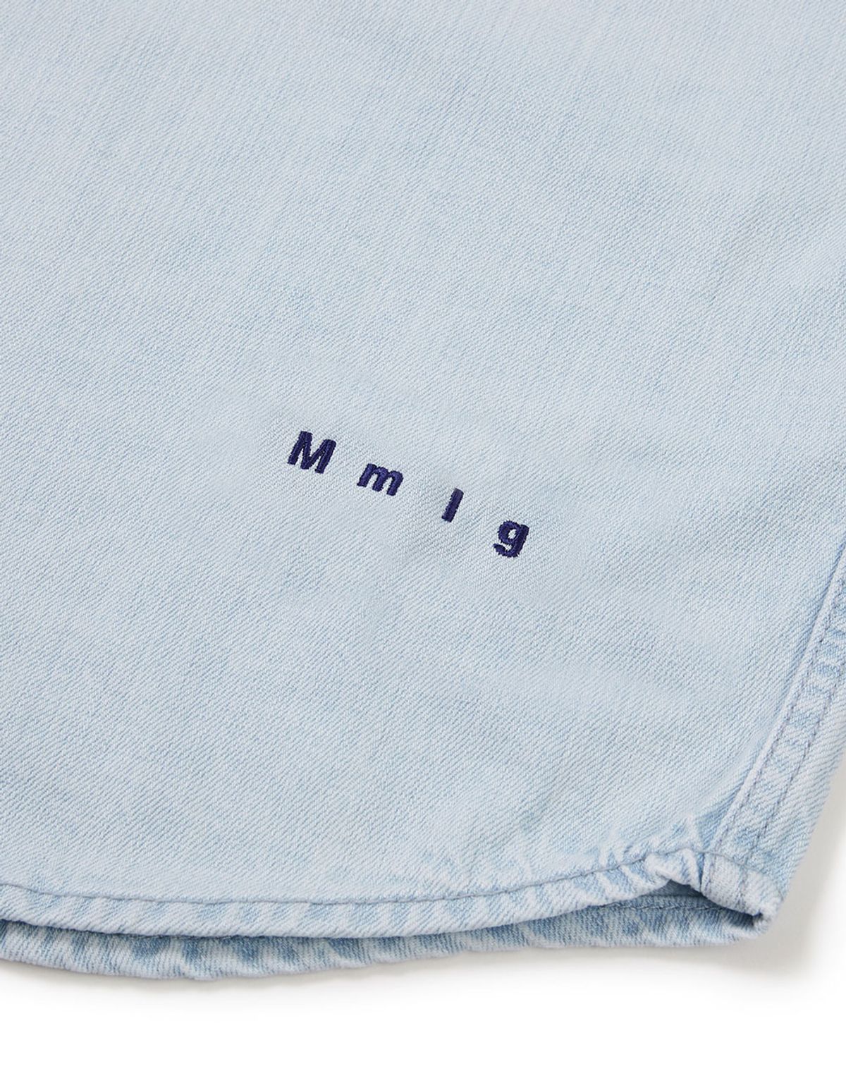 엠엠엘지(MMLG) [Mmlg] UNION DENIM SHIRT (LIGHT BLUE)