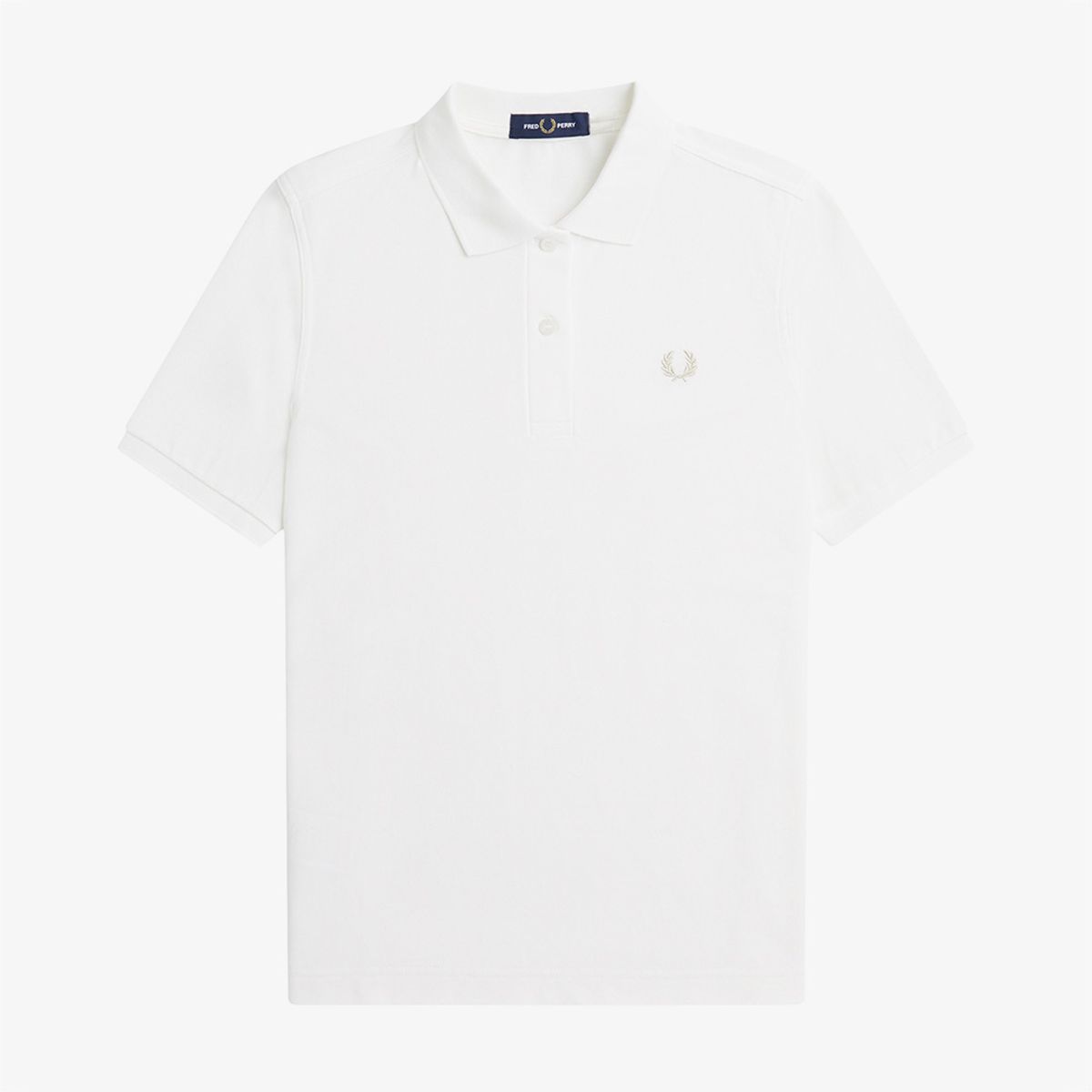 프레드페리(FRED PERRY) [G6000] 여성 플레인 프레드페리 셔츠 - 스노우화이트/오트밀 AFPF2416000-B34