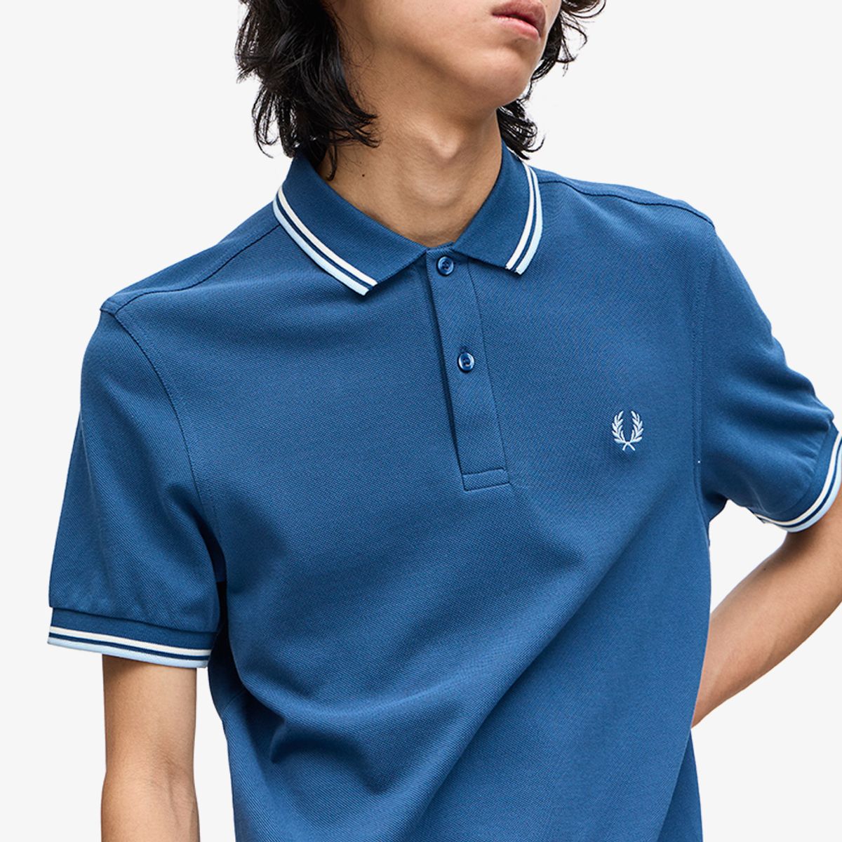 프레드페리(FRED PERRY) [M3600] 트윈 팁 프레드페리 셔츠(U91) AFPM2413600-U91
