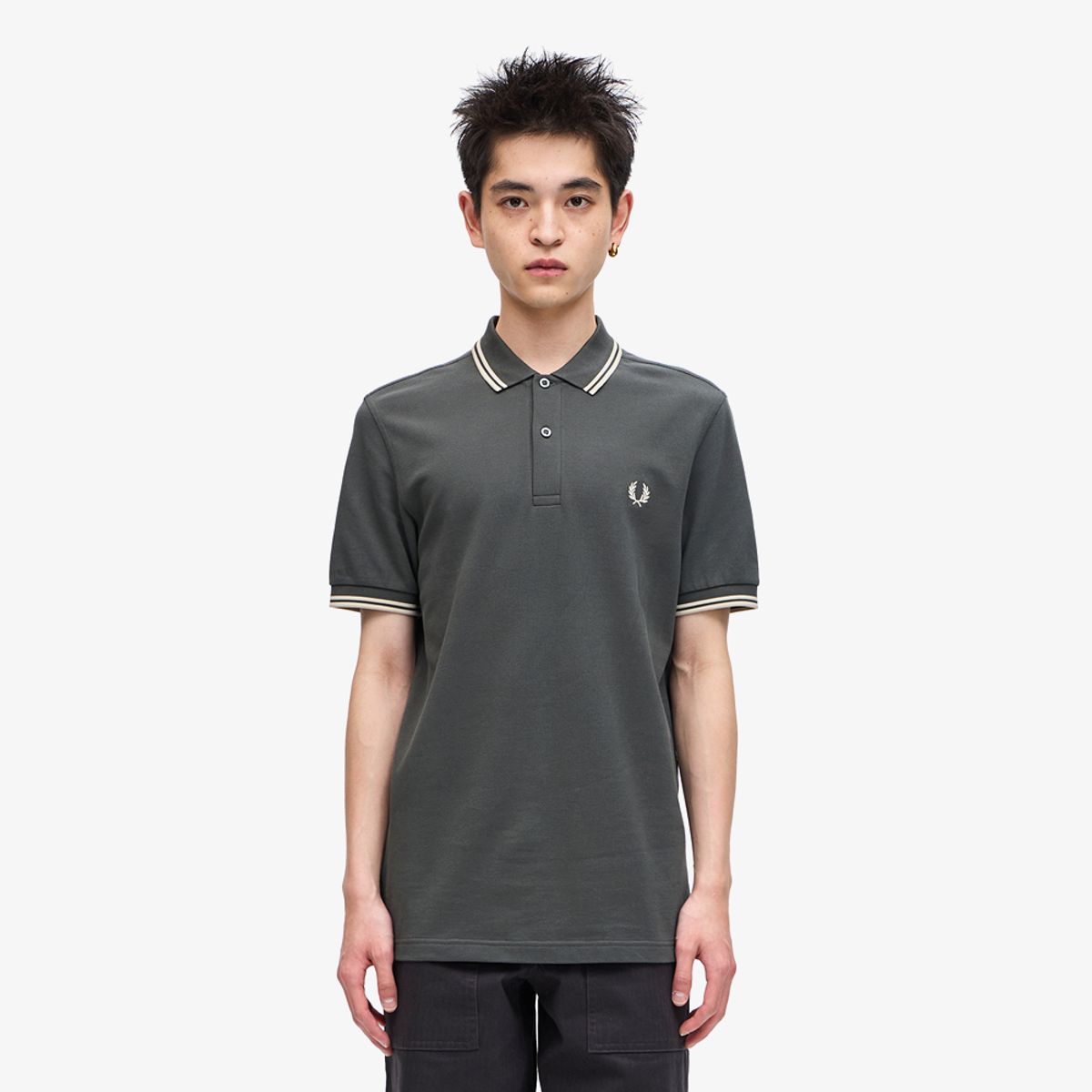 프레드페리(FRED PERRY) [M3600] 트윈 팁 프레드페리 셔츠(U98) AFPM2413600-U98