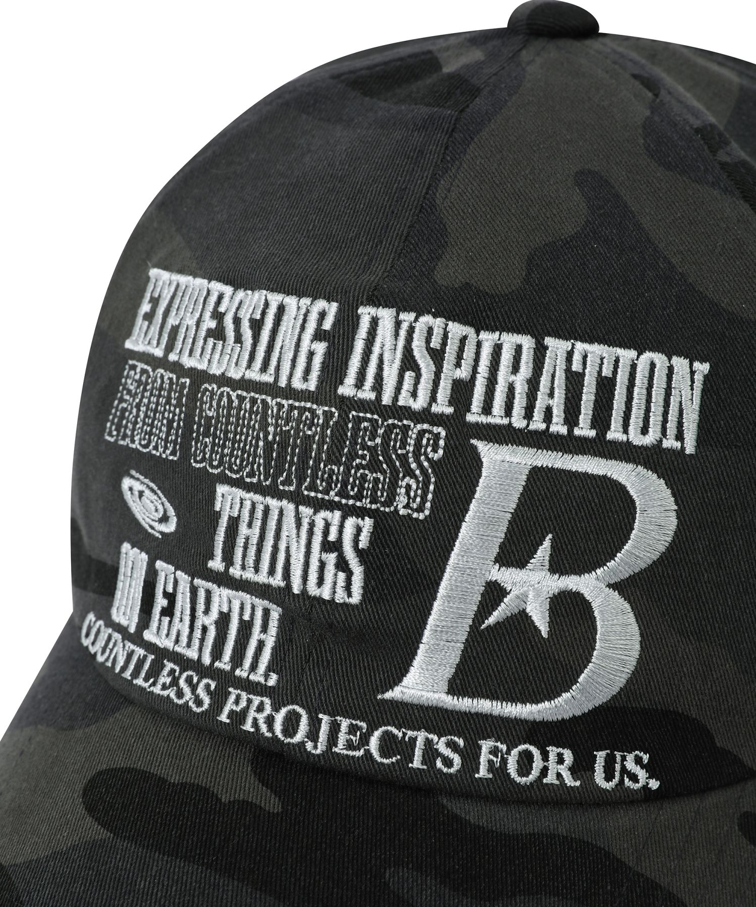 ■BAUF■ B LOGO BALL CAP CAMO BLACK BFH-23A-U-CBL-010 MUSINSA公式 | BAUF B LOGO ball cap [black camo]