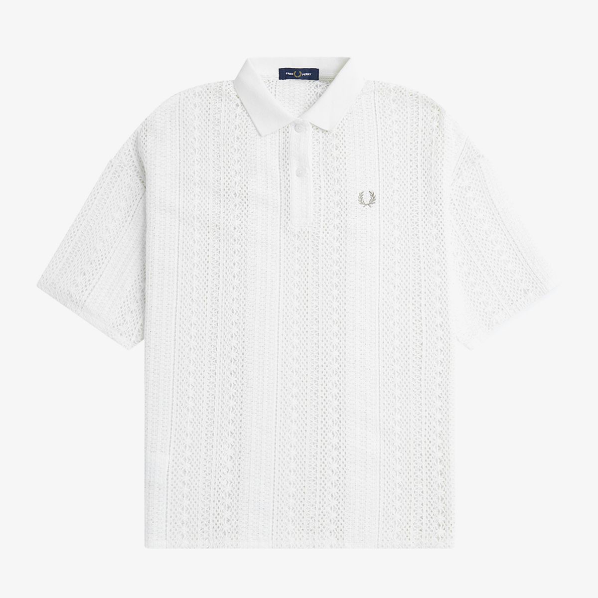 프레드페리(FRED PERRY) [Womens] 레이스 폴로셔츠(129) AFPF2417134-129