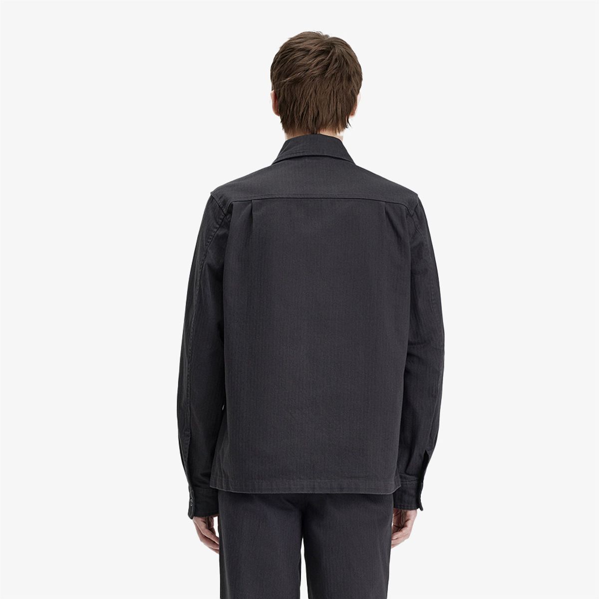 프레드페리(FRED PERRY) [Sharp] 헤링본 오버셔츠(297) AFPM2417754-297