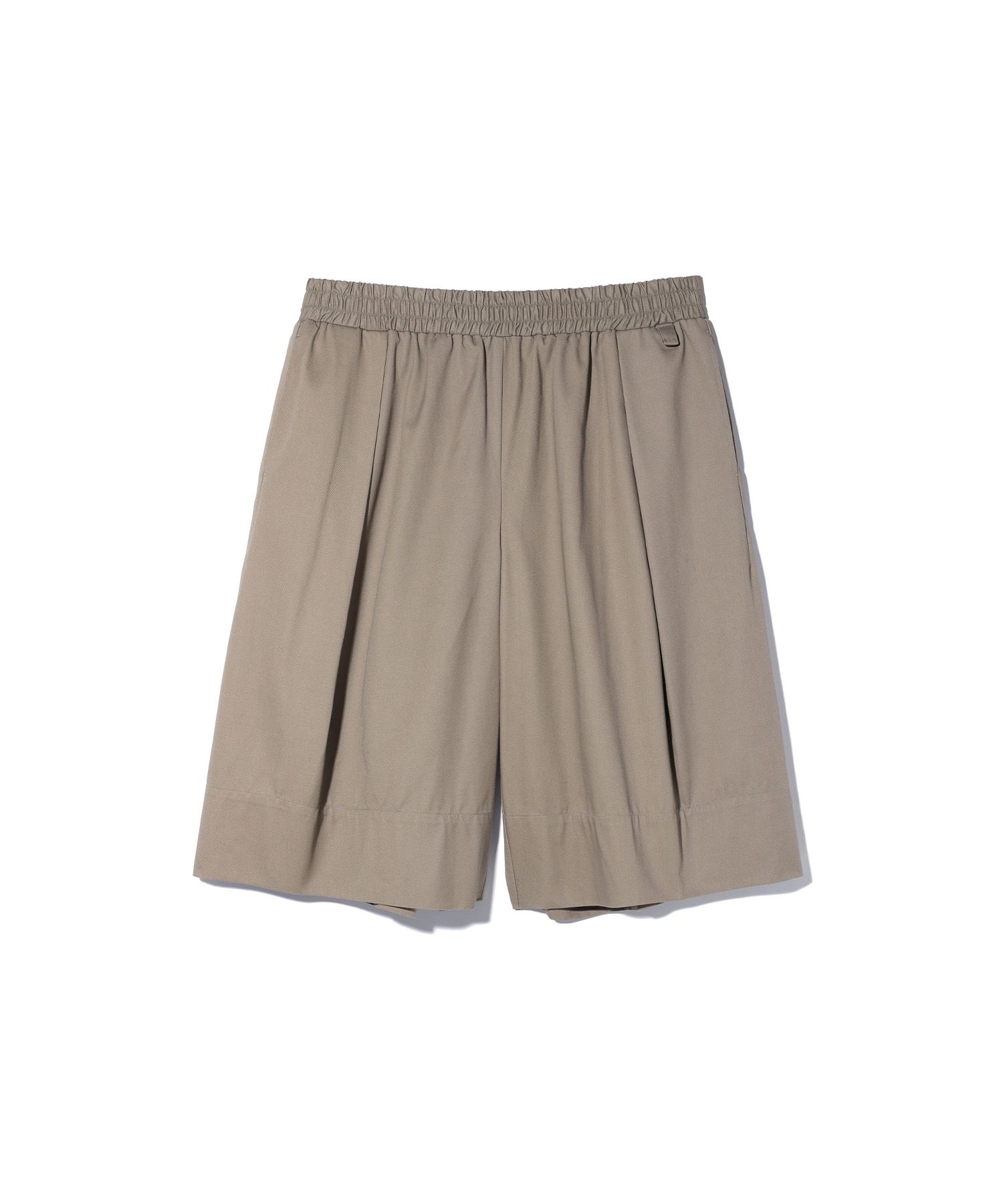 ★MUSINSA STANDARD★ White satin bermuda pants brown MMEPH31 MUSINSA | IEY PUMP BERMUDA PANTS Beige