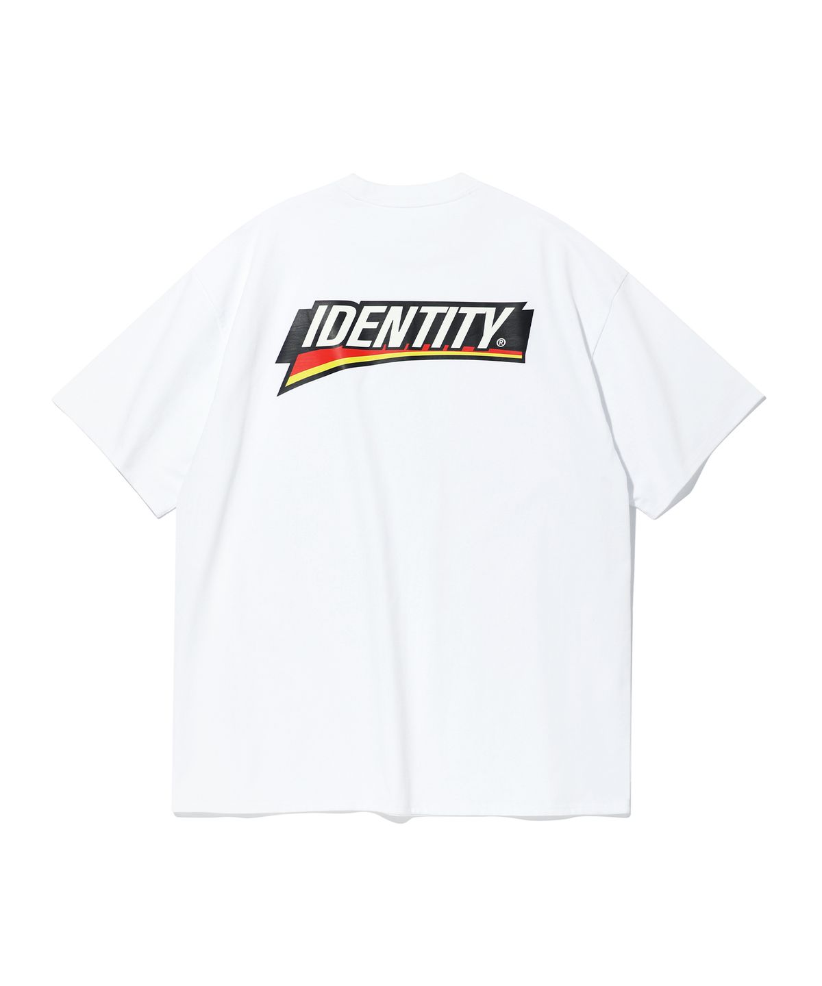 이에이(IEY) BATTERY BACK LOGO T-SHIRT White
