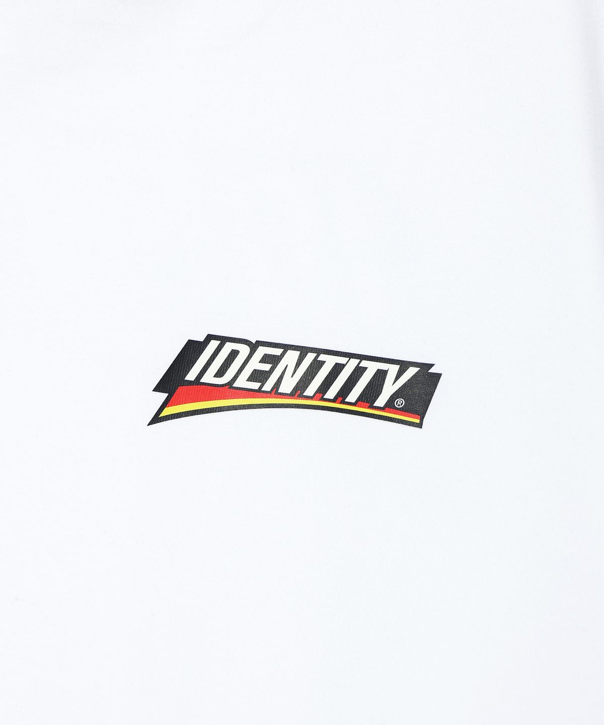 이에이(IEY) BATTERY BACK LOGO T-SHIRT White