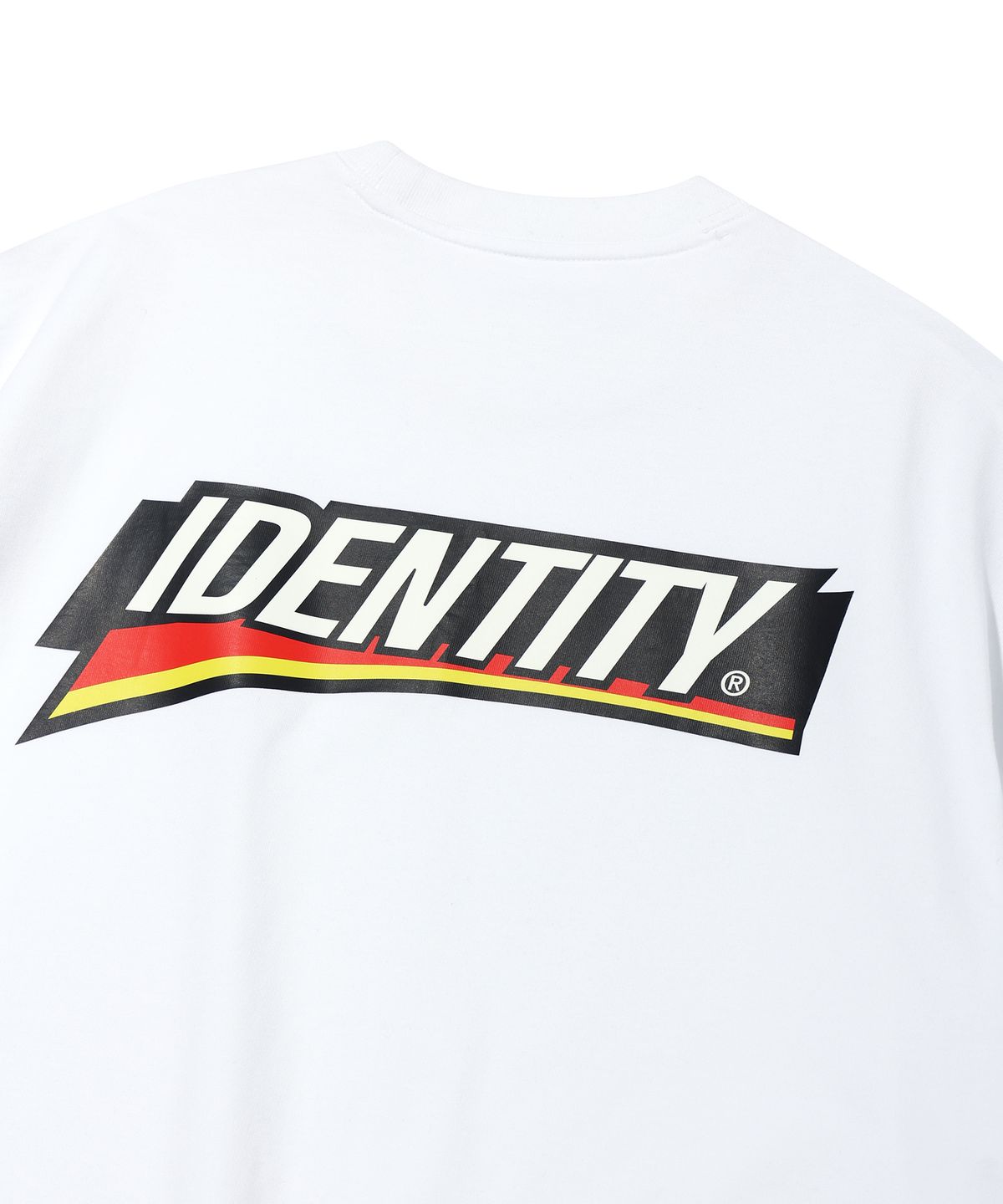 이에이(IEY) BATTERY BACK LOGO T-SHIRT White
