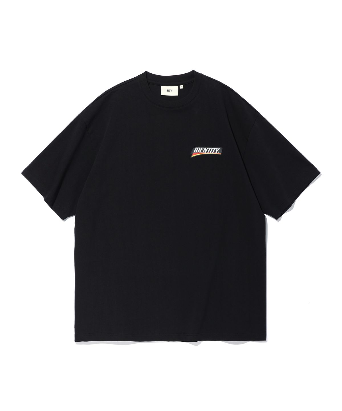 이에이(IEY) BATTERY BACK LOGO T-SHIRT Black