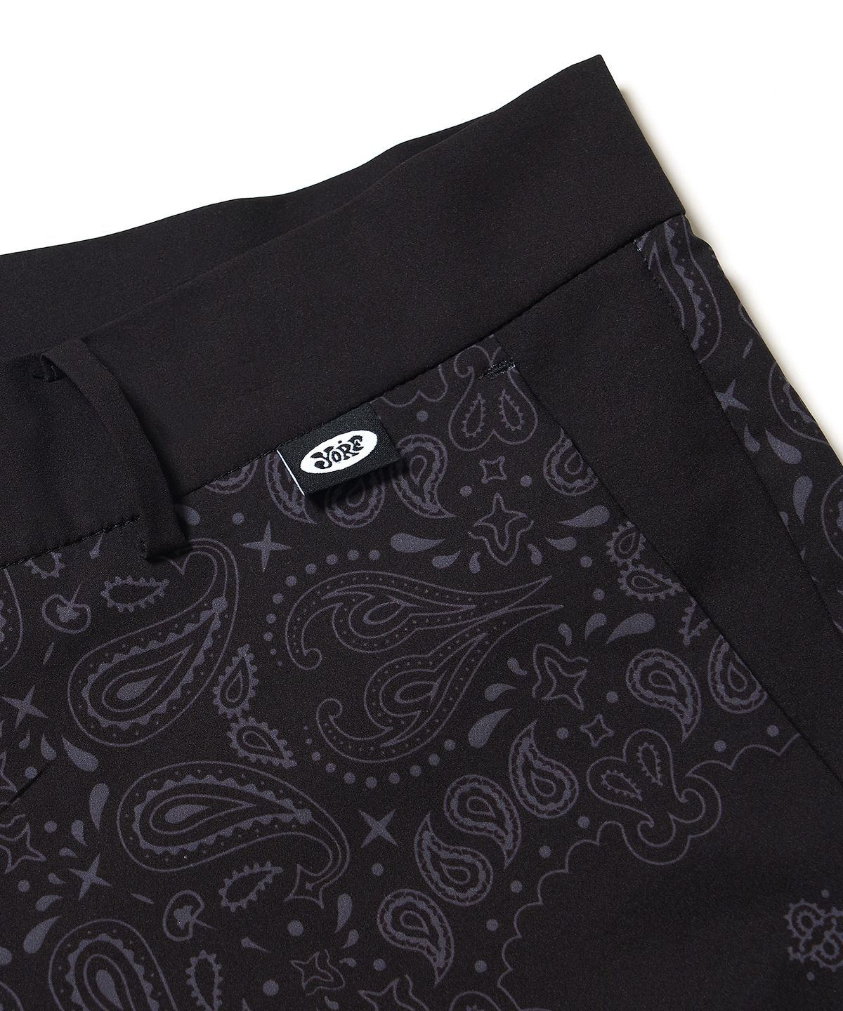 욜프(YORF) YORF SHORTS PAISLEY BLACK