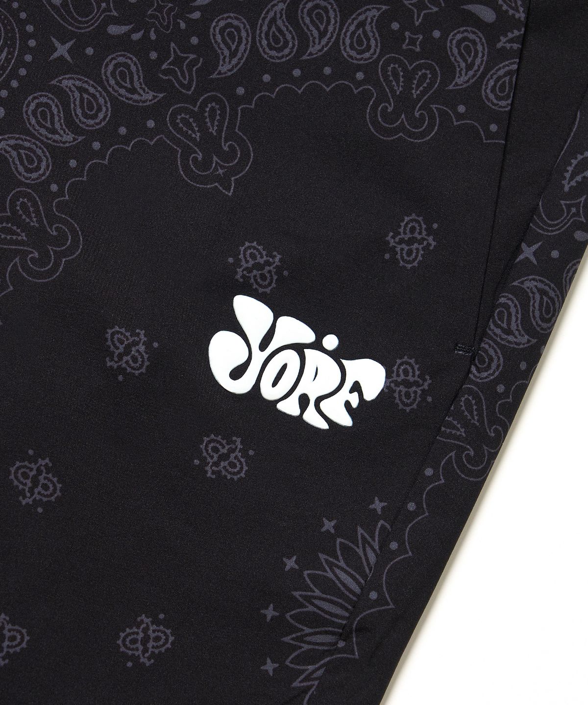 욜프(YORF) YORF SHORTS PAISLEY BLACK