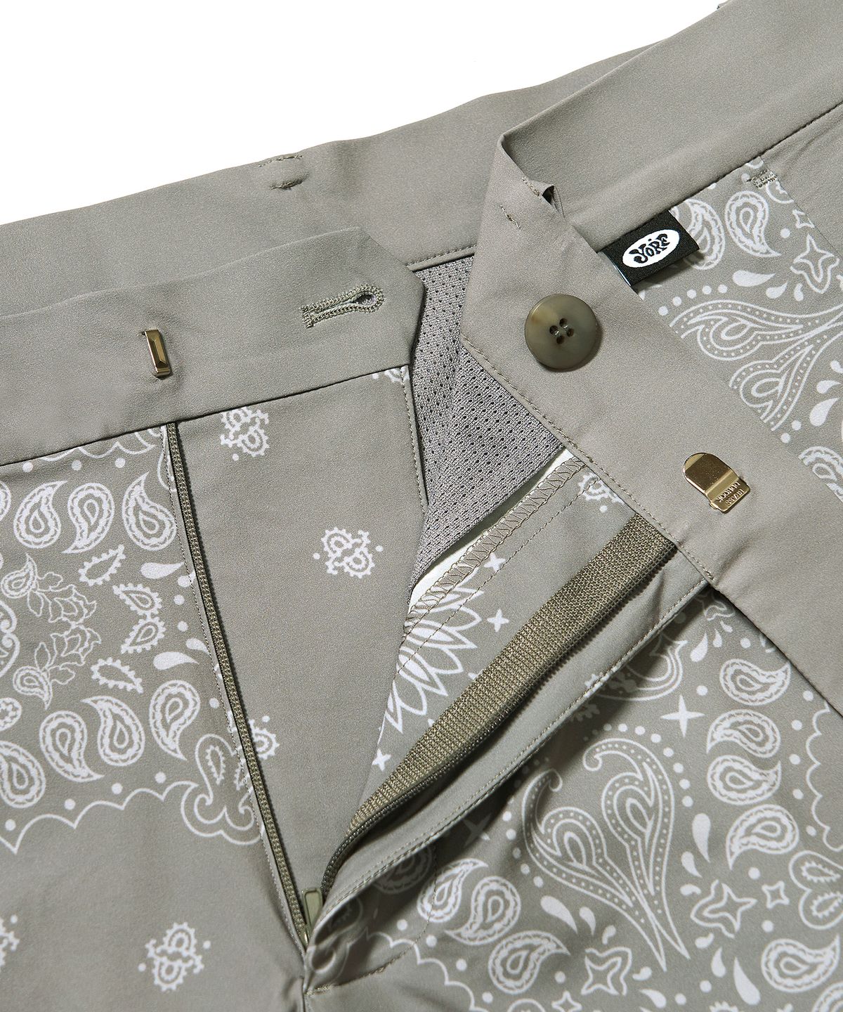 욜프(YORF) YORF SHORTS PAISLEY BEIGE