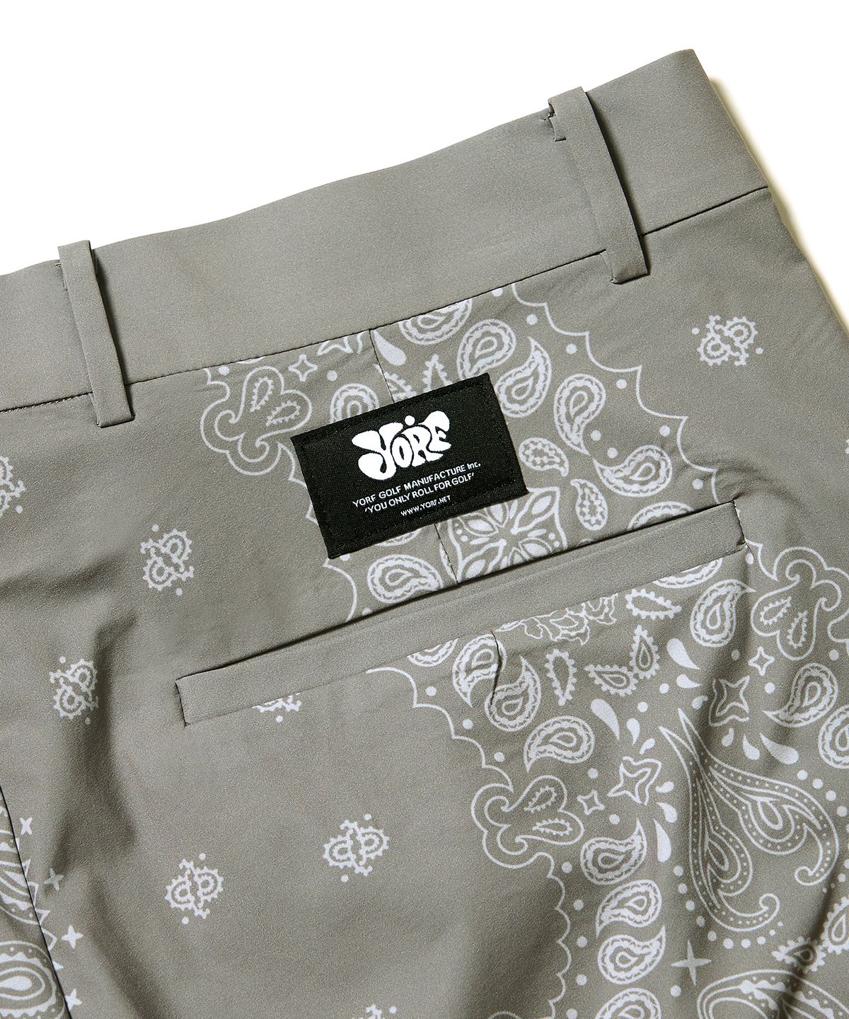 욜프(YORF) YORF SHORTS PAISLEY BEIGE