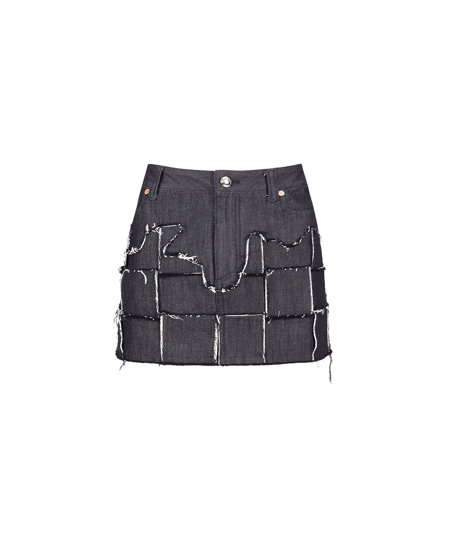 【人気商品】 ANDERSSON BELL Dennis Weaving Denim Mini Skirt MUSINSA | ANDERSSON BELL FOR WOMEN Dennis Weaving Denim Mini