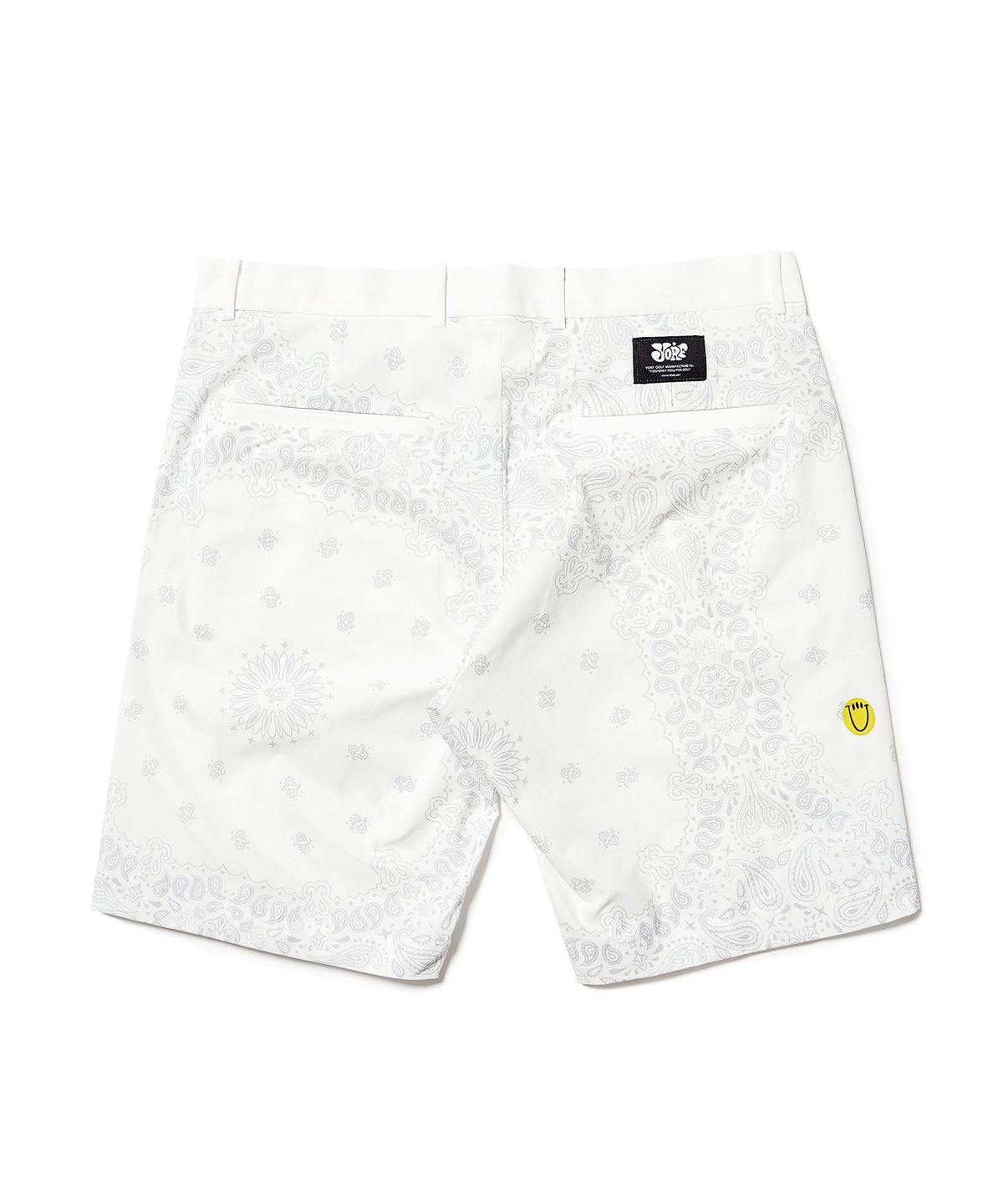 욜프(YORF) YORF SHORTS PAISLEY WHITE