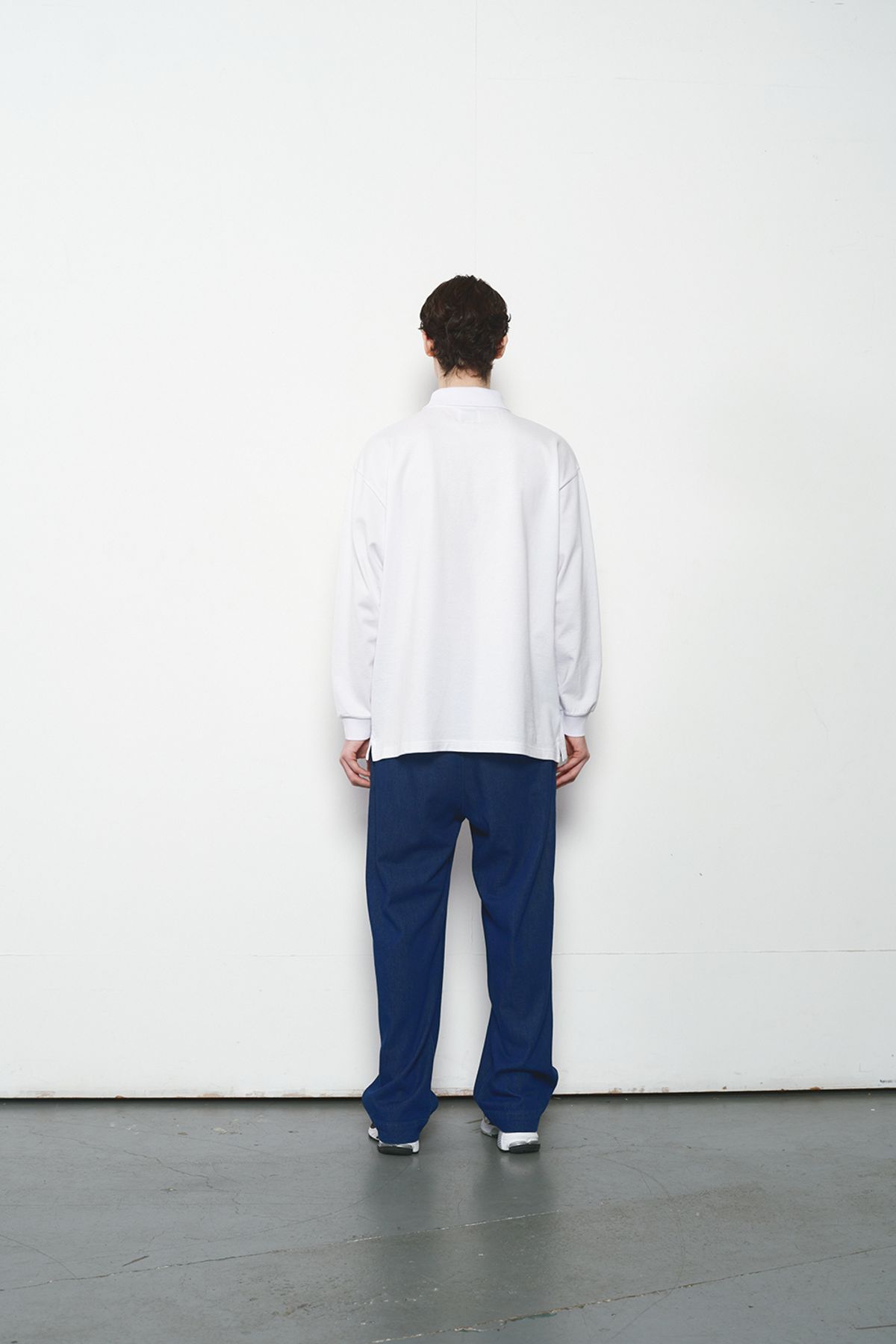 홀리선(HORLISUN) Sumerset Long Pique Pullover Shirt White