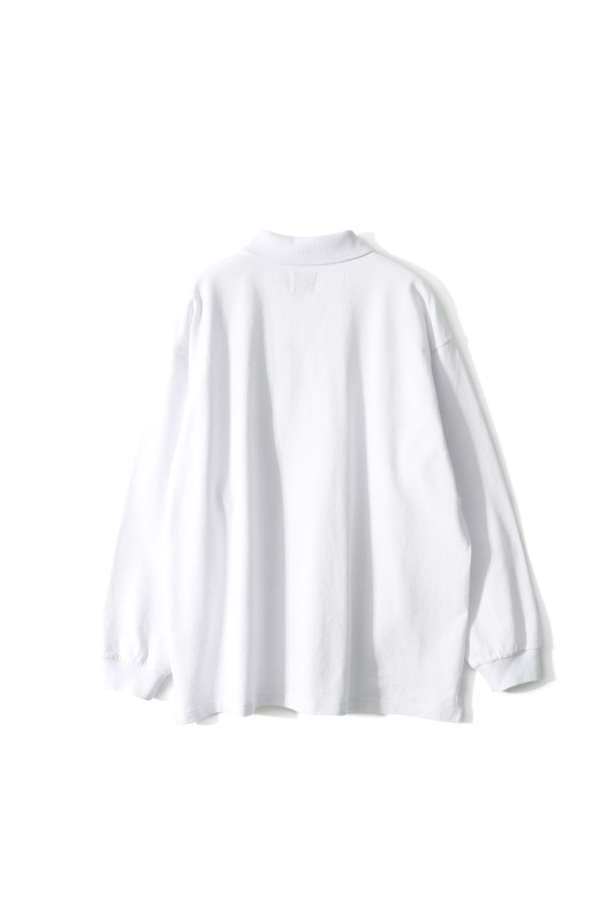 홀리선(HORLISUN) Sumerset Long Pique Pullover Shirt White