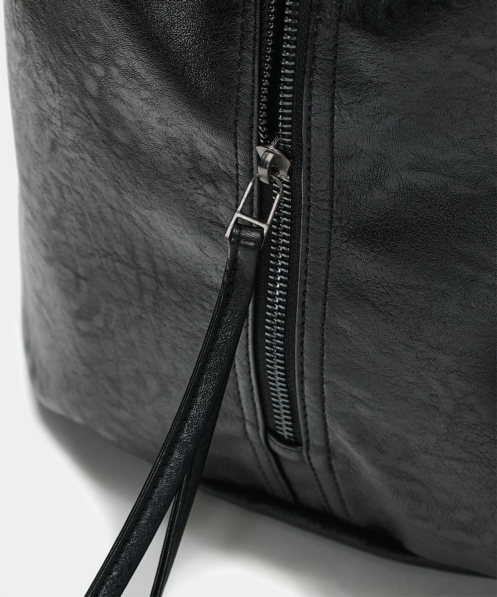 MUSINSA公式 | MAISON MINED ONE STRAP BUCKET LEATHER BAG