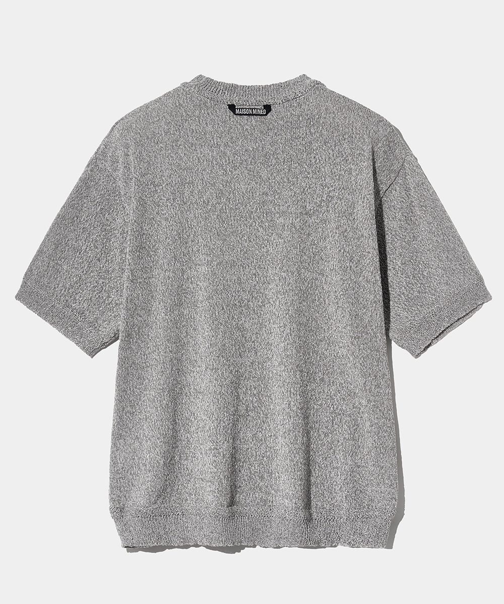 【MAISON MINED】24SS★ SCRIPT TYPE HALF T MUSINSA | MAISON MINED SCRIBBLE HALF T BLACK