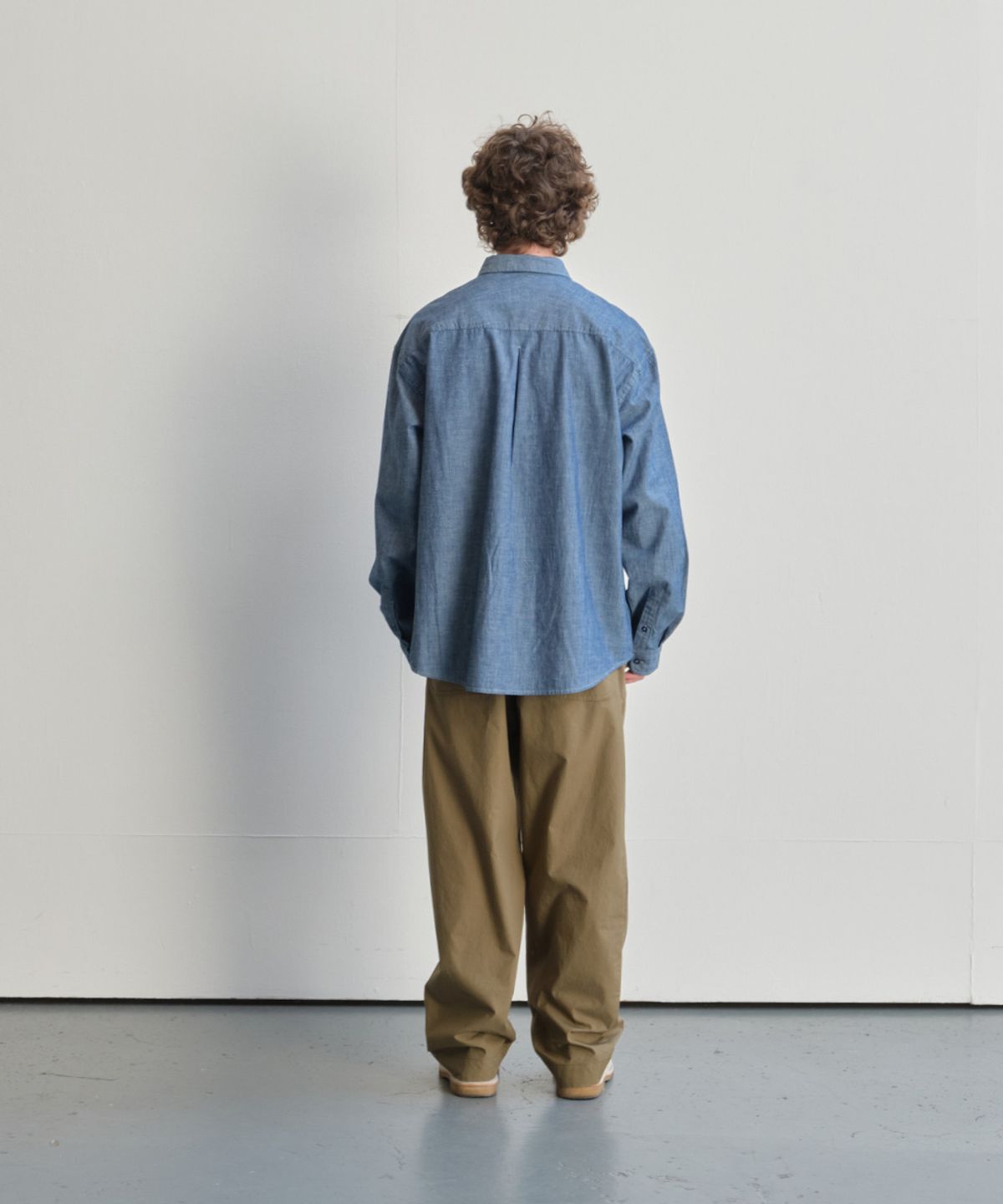 홀리선(HORLISUN) Cove Typewriter Resort Loose Pants Olive